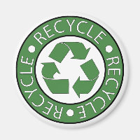 Grün gerecycelt