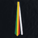 Grün, Gold (gelb) und rote Farbflagge Krawatte<br><div class="desc">Grün-, des Gold-(Gelb) u. Fahnen-Farben.
Vintage alte Schulalternative angesagte Hopfent-shirts Kleid, Hüte, Aufkleber, intelligente Telefon-Hüllen und mehr.</div>