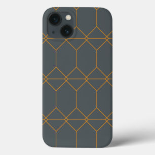 Grün, goldfarben, einfach, Retro, elegante Abbildu Case-Mate iPhone Hülle