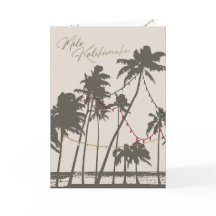 Grün & Hell, Mele Kalikimaka-Weihnachtskarte