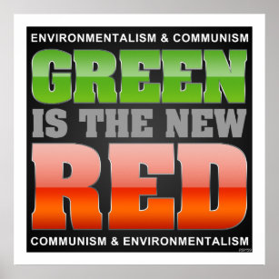 Grün ist das neue Rot Poster