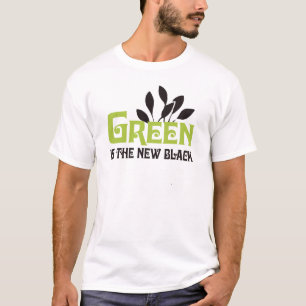 Grün ist der neue schwarze T - Shirt-/ErdtagesT - T-Shirt