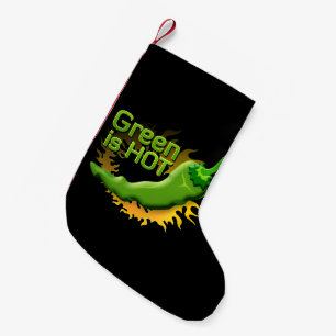Grün ist HOT Kleiner Weihnachtsstrumpf