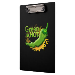 Grün ist HOT Klemmbrett