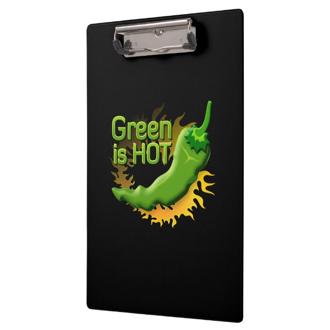 Grün ist HOT Klemmbrett (Links)