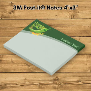 Grün ist HOT Post-it Klebezettel