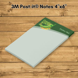 Grün ist HOT Post-it Klebezettel