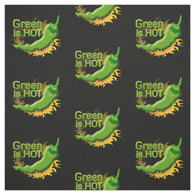 Grün ist HOT Stoff (Muster)