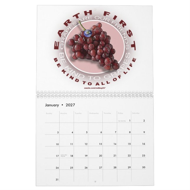 Grün ist unser Freund Kalender (Jan 2027)