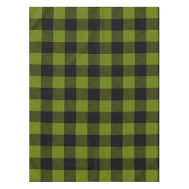 Grün karierter Garten Tischdecke