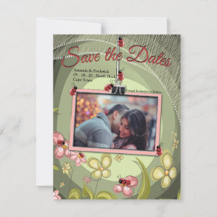 Grün & Lady-Vogel Save The Date