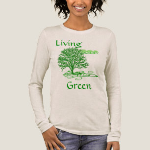 Grün leben Tri-Blend shirt