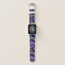 Grün Lila und Blau Camouflage abstrakt