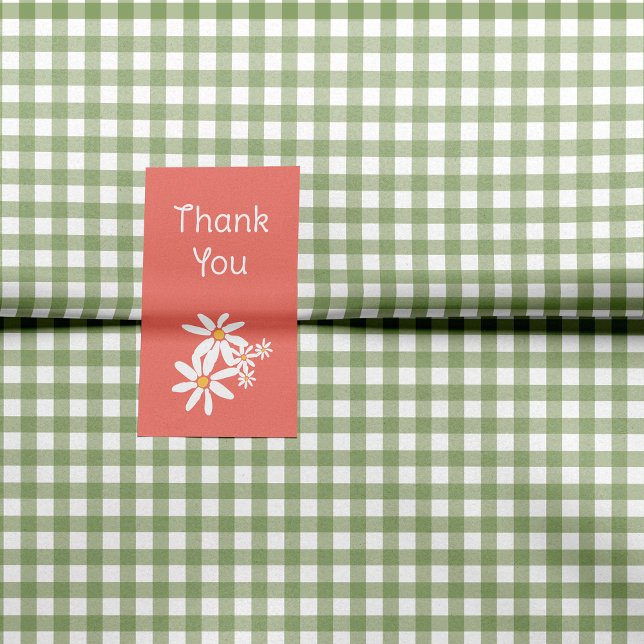 Grün - Maisy Gingham Seidenpapier (Von Creator hochgeladen)