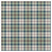 Grün, Marine-Blau und Creme kariert