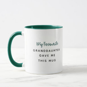 Grün mein Favorit gab mir diese Tasse