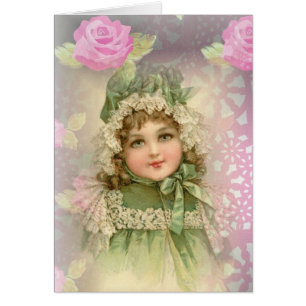 Grün-Mit Augen Mädchen