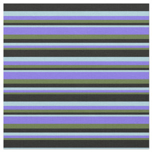 Grün, Mittelschiefer Blau, Licht Blau und Schwarz Stoff
