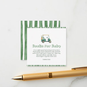 Grün neu im Club Golf Cart Bücher für Baby Begleitkarte