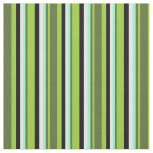 Grün, Olive Green, Aquamarine, Minzcreme und Schwa Stoff