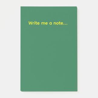 Grün Post-it Klebezettel