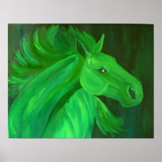 Grün Poster