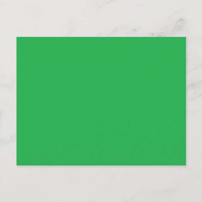 Grün Postkarte (Vorderseite)
