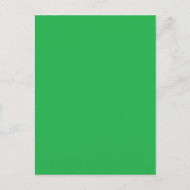 Grün Postkarte (Vorderseite)
