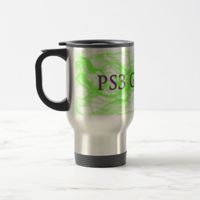 Grün-Rauch-Tasse des Spiel-PS3 Reisebecher (Links)