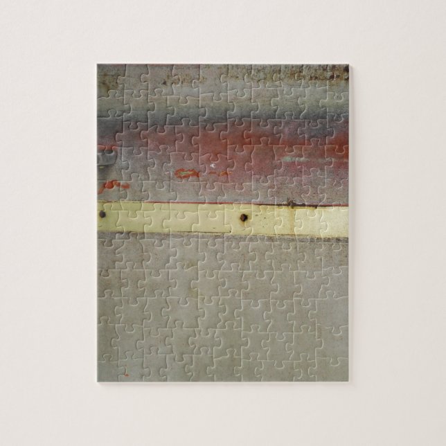 Grün, Rot, Blau und Gelb rostfrei Puzzle (Vertikal)