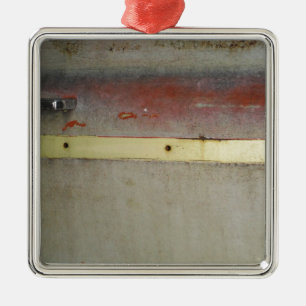 Grün, Rot, Blau und Gelb rostfrei Silbernes Ornament