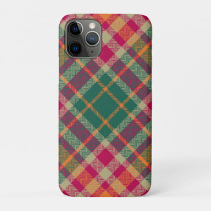 Grün Rot Gelb Schottisch Tartan Kariert Case-Mate iPhone Hülle