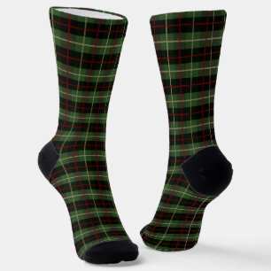 Grün Rot Schwarz Karo Tartan Karo  Socken