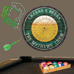 Grün rustikales Holz Käse in Bier trinken Dart Boa Dartscheibe<br><div class="desc">Gemütliches Leben. Rustikal Kelly Green Holz Tone Grain Cheers n Bers Drinking Beer Dart Board. Dieses lustige Dartboard ist perfekt für Ihre Männhöhle geeignet und macht das perfekte personalisierte Geschenk. Es eignet sich hervorragend für Abschlüsse, Hochzeiten, Partys, Wiedersehen und jeden Tag. Unsere einfach zu bedienende Vorlage macht das Personalisieren einfach....</div>