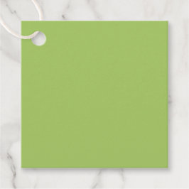 Grün, Schlicht hellgrün, kräftig, leicht grün Geschenkanhänger