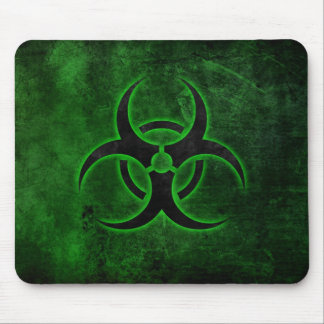 Grün & Schwarz Biohazard-Mauspad Mousepad