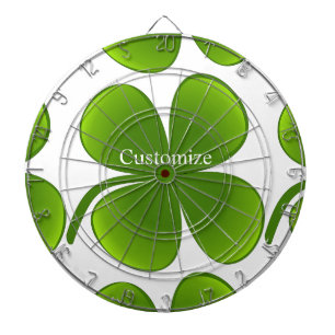 grün/schwarz Kleeblatt St Patrick's Day Thunder_C Dartscheibe