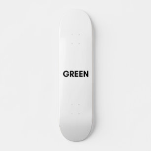 grün skateboard