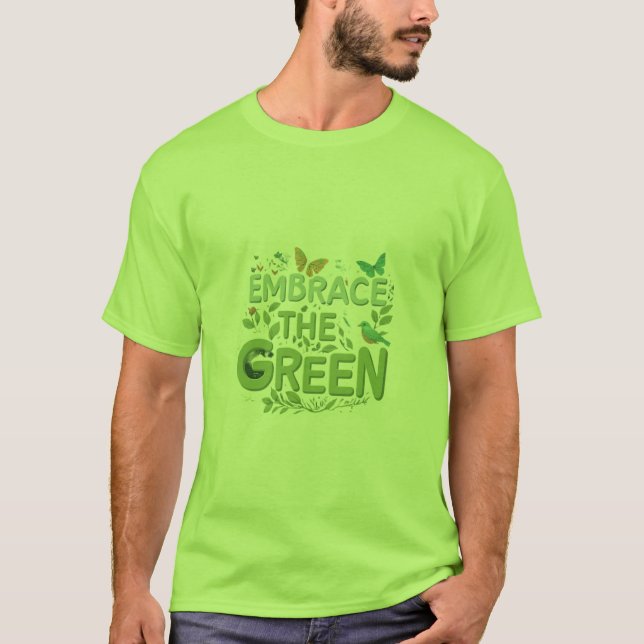 Grün T-Shirt (Vorderseite)