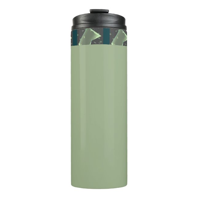 Grün Thermosbecher (Vorderseite)