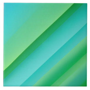 Grün und Blau Fliese