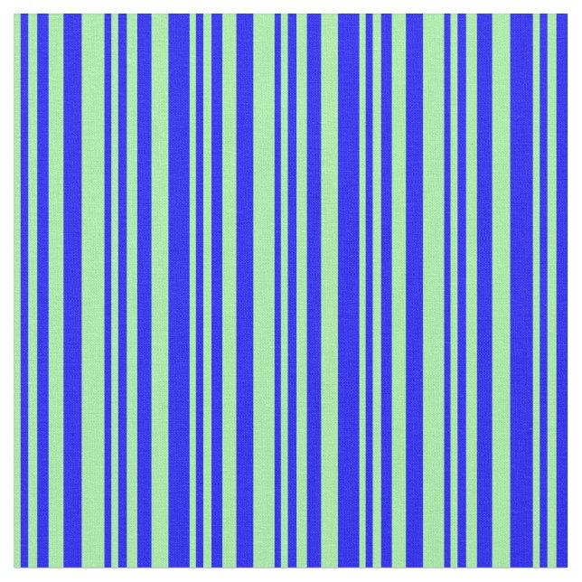 Grün und blau, Linse/Streifenmuster Stoff (Nahaufnahme)