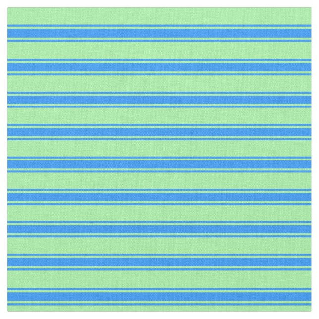 Grün und blau, Streifen/Linse Stoff (Nahaufnahme)