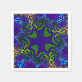 Grün- und Blaukreuz Serviette