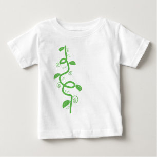 Grün und die Bohnenstange Baby T-shirt