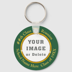 Grün und Gold, Souvenirartikel für Wiedersehen Schlüsselanhänger