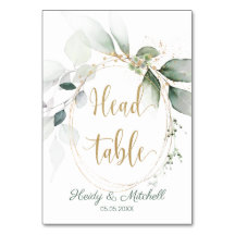 Grün- und Goldfolien, Kopftisch,