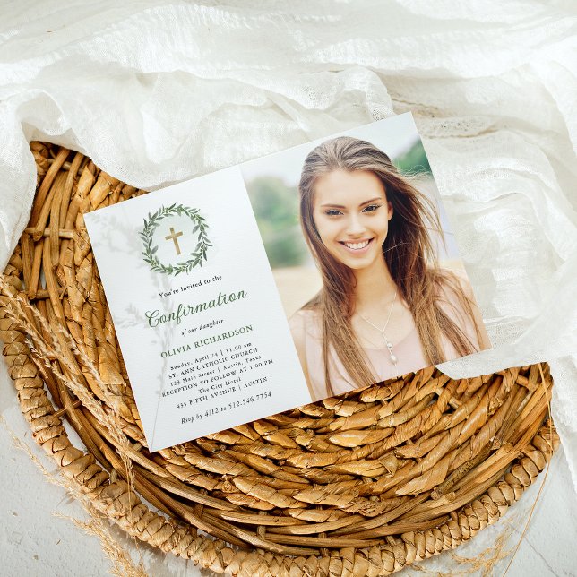 Grün- und Goldkreuz | Foto-Bestätigung Einladung (Von Creator hochgeladen)