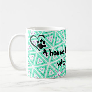 Grün und Lila Ein Haus wird zu einer Zuhause mit H Kaffeetasse