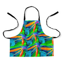 Grün- und Orangefarbenes Muster